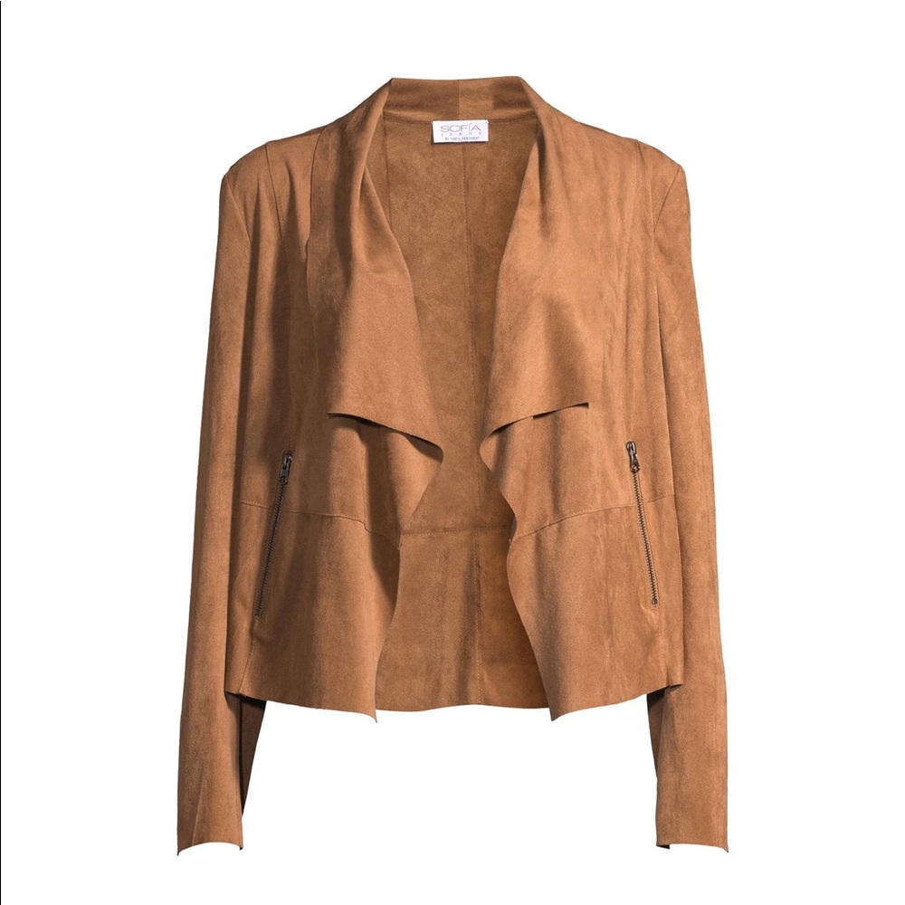 New Sofia Vergara Suede Jacket